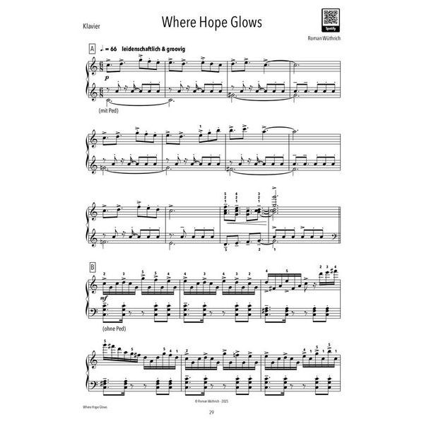 Roman Wüthrich Piano Collection 1