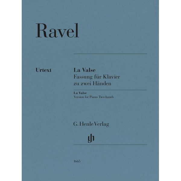 Henle Verlag Ravel La Valse