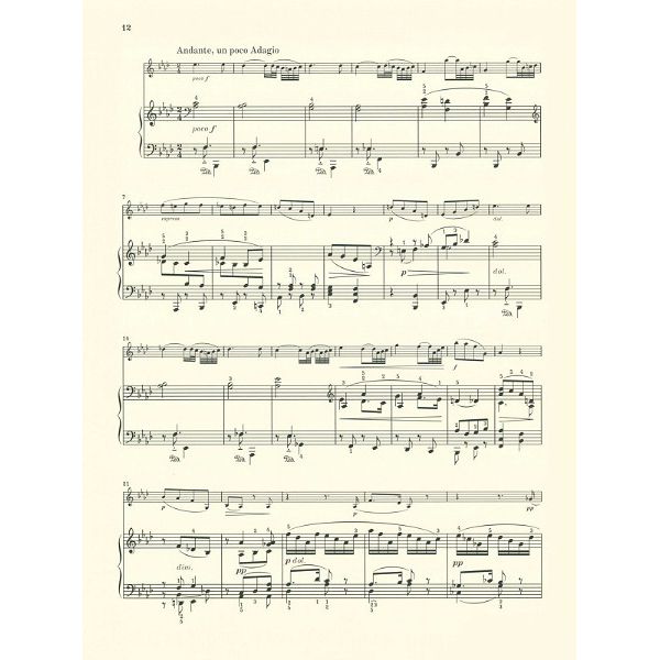 Henle Verlag Brahms Sonaten op.120 Violine