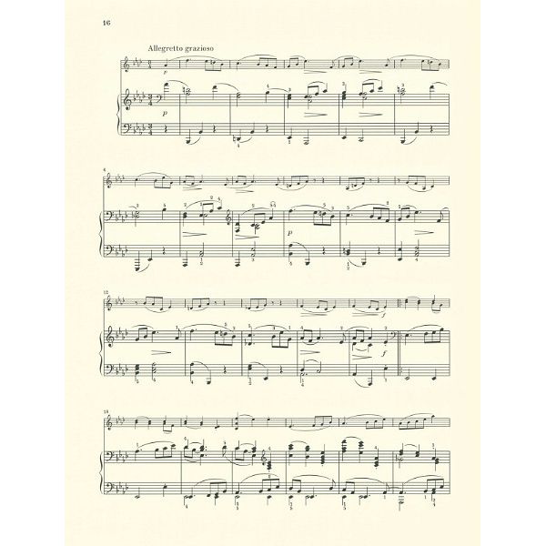 Henle Verlag Brahms Sonaten op.120 Violine