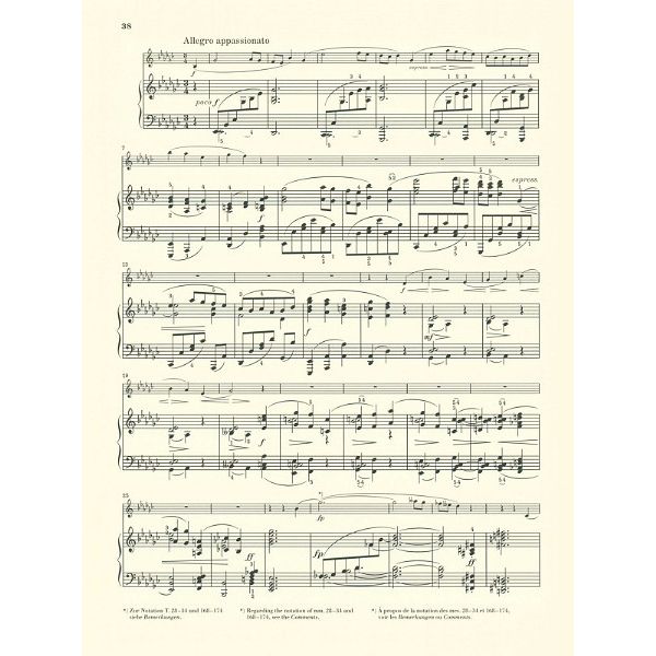 Henle Verlag Brahms Sonaten op.120 Violine