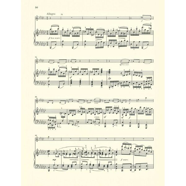 Henle Verlag Brahms Sonaten op.120 Violine