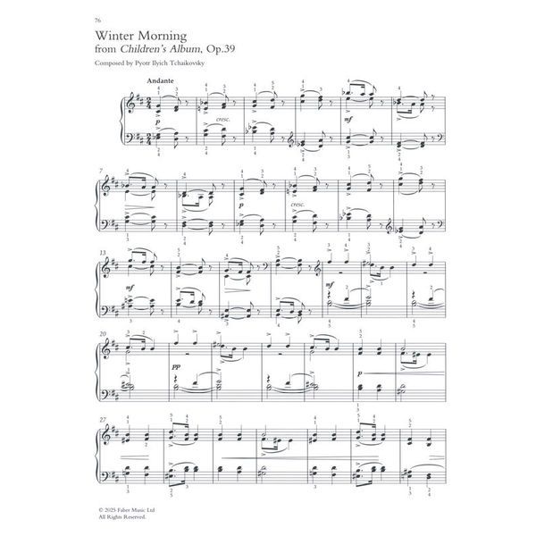 Faber Music Winter Piano Anthology