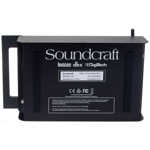 Soundcraft Ui12 Bag Bundle