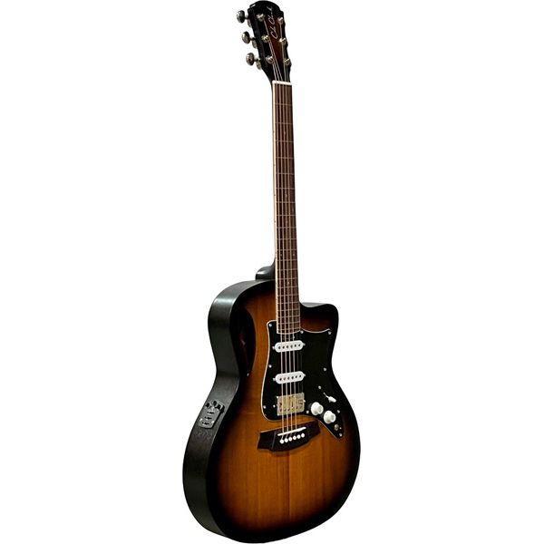 Cole Clark STL1EC-MMAH-HSS-SUN Hybrid