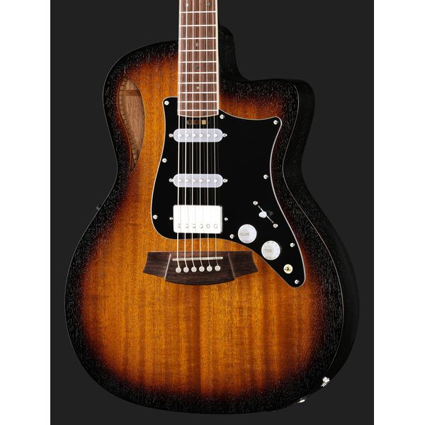 Cole Clark STL1EC-MMAH-HSS-SUN Hybrid