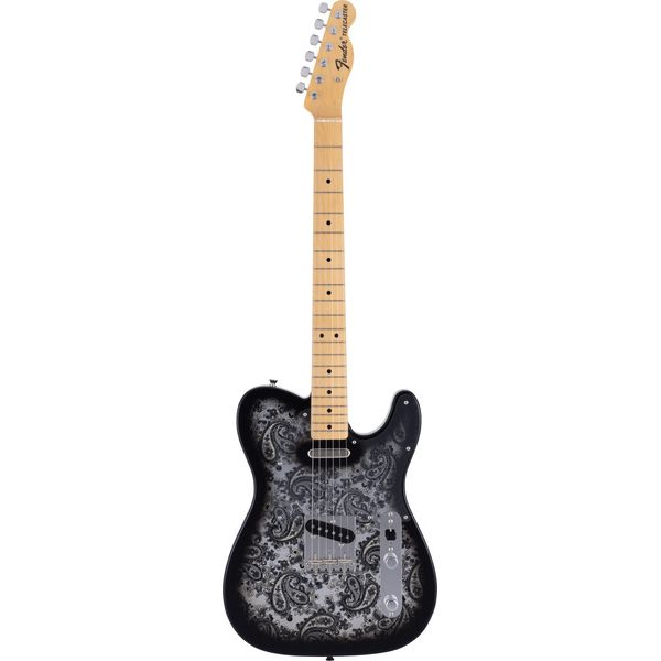 Fender MIJ Tele MN Black Paisley