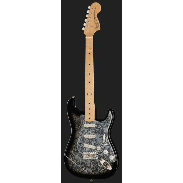 Fender MIJ Strat MN Black Paisley