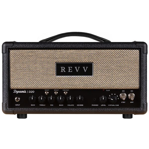 Revv D20 Amp Head BK MK2