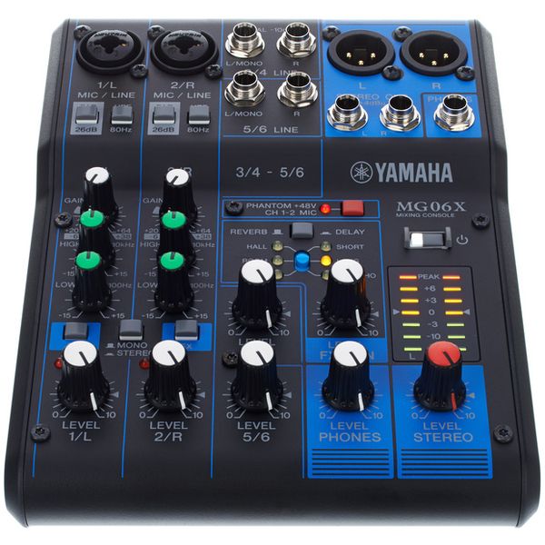 Yamaha MG06X Case Bundle