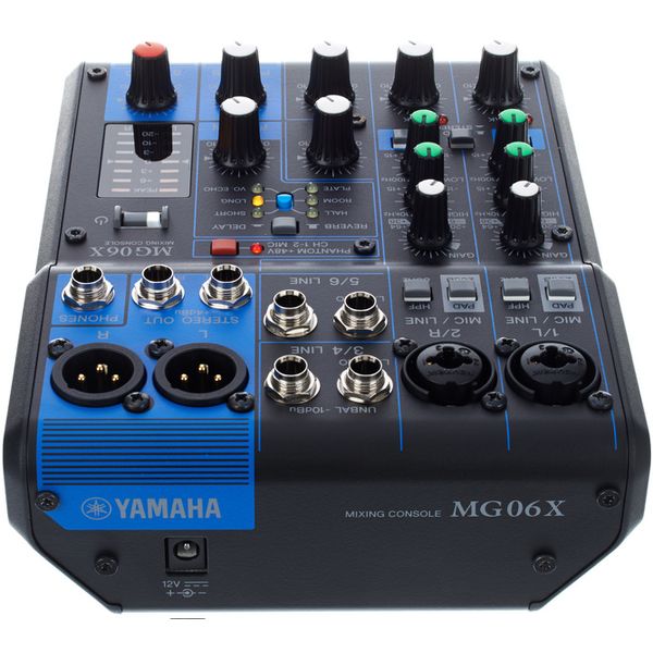 Yamaha MG06X Case Bundle