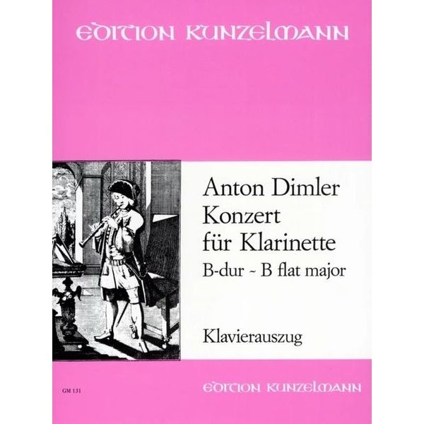 Edition Kunzelmann Dimler Konzert für Klarinette