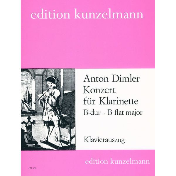 Edition Kunzelmann Dimler Konzert für Klarinette