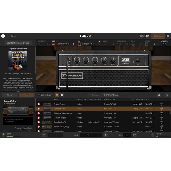 IK Multimedia TONEX Bass Signature Collect.