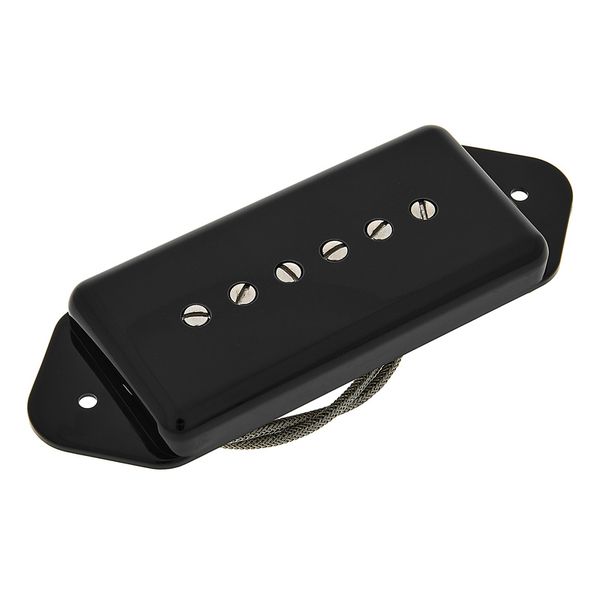 Mojotone Hot Q. Coil P-90 Dogear BR BK