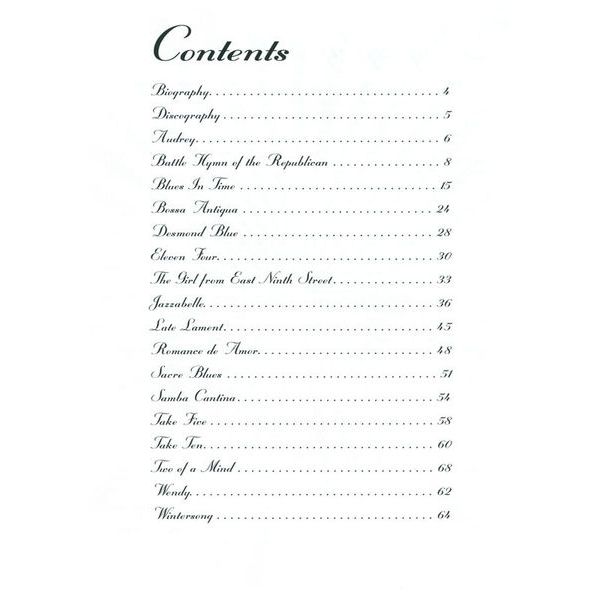 Hal Leonard Paul Desmond Collection