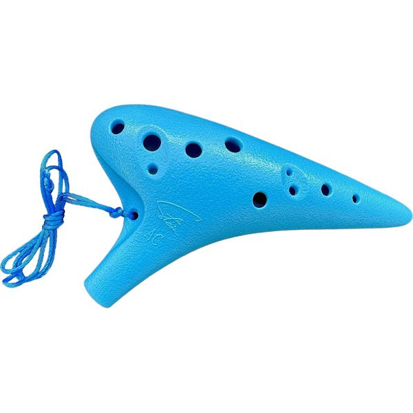 Thomann 12H Ocarina C3 Light Blue Rivo