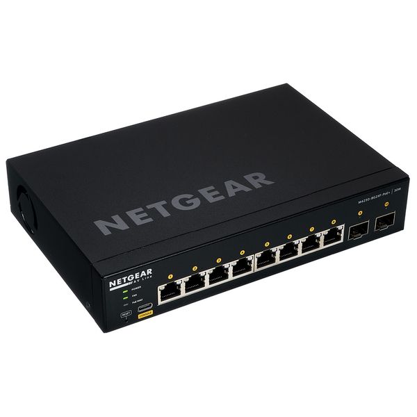 Netgear AV M4250 10-Port 8G2XF PoE+