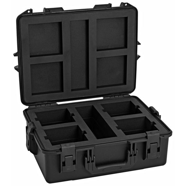Roadinger Flightcase 4x Akku UP-4 QCL
