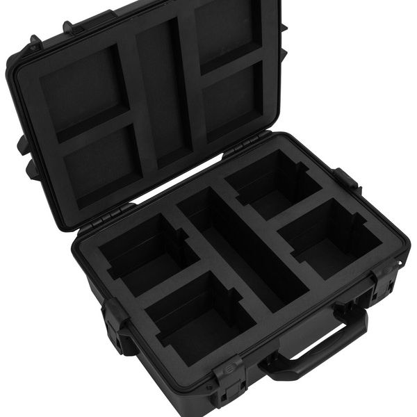 Roadinger Flightcase 4x Akku UP-4 QCL