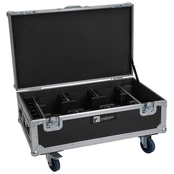 Roadinger Flightcase 6x AKKU UP-4 QCL