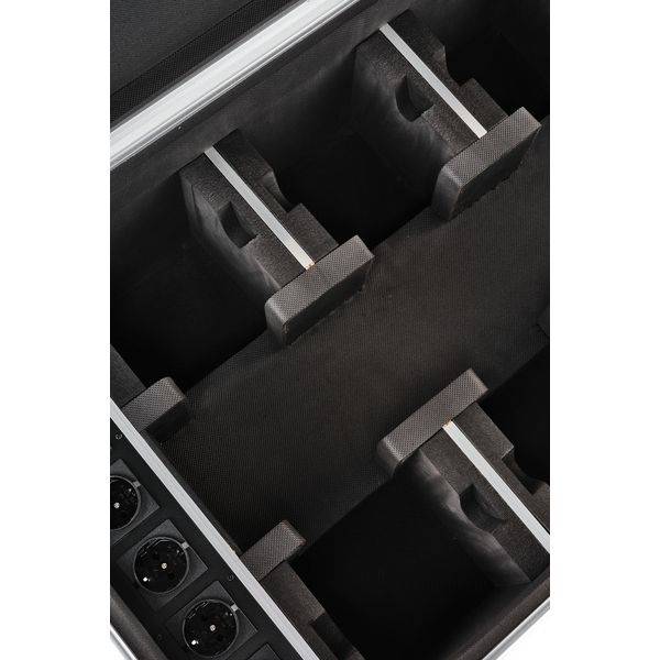 Roadinger Flightcase 6x AKKU UP-4 QCL