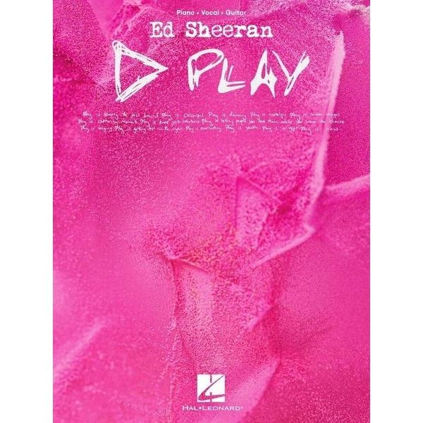 Hal Leonard Ed Sheeran Play