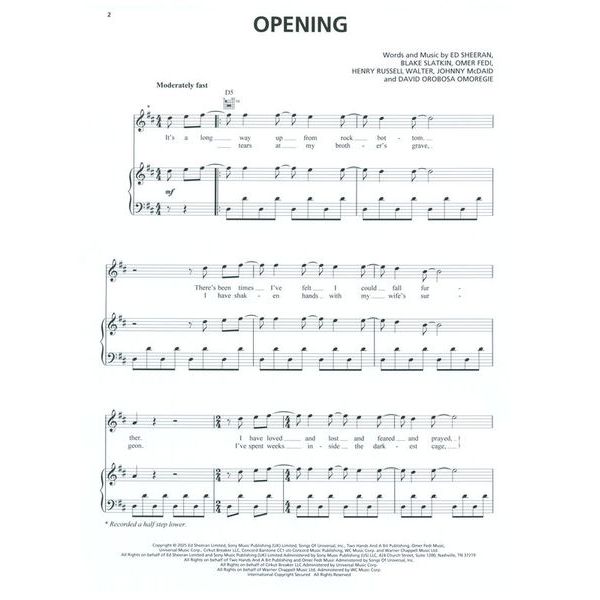 Hal Leonard Ed Sheeran Play