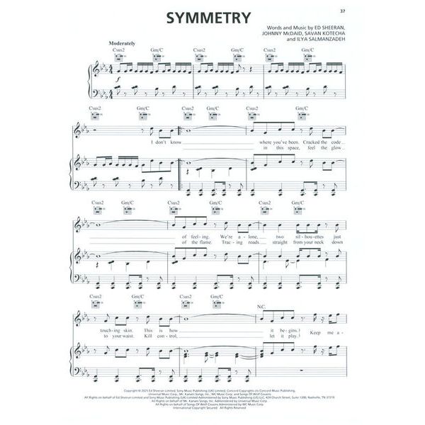 Hal Leonard Ed Sheeran Play