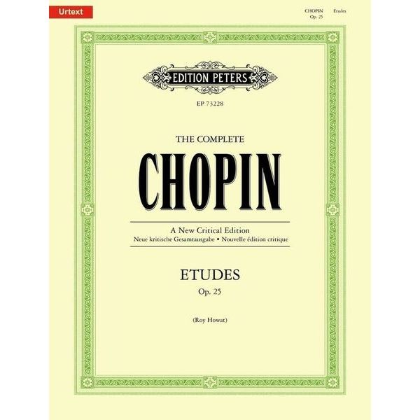 Edition Peters Complete Chopin Etudes