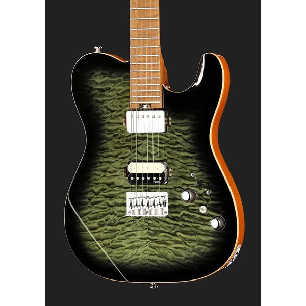 Harley Benton Fusion-T II HH MN HT QBKB