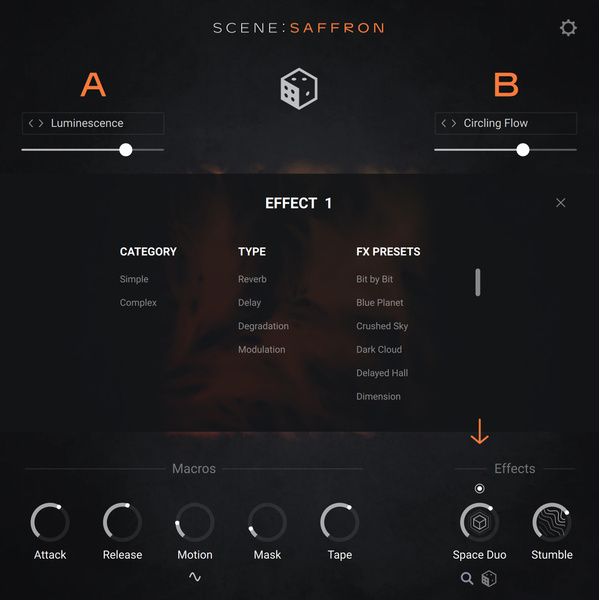 Native Instruments Scene: Saffron
