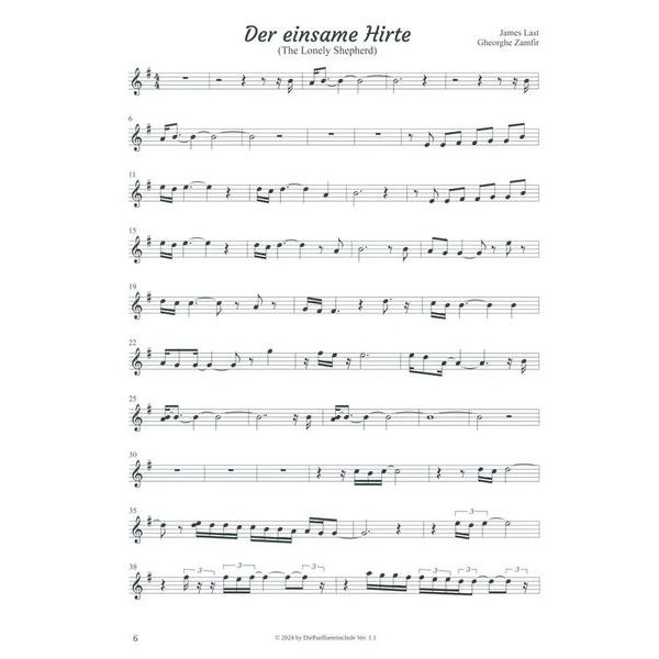 Hofmann Melodien für Panflöte