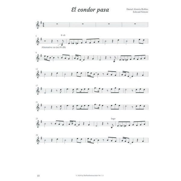 Hofmann Melodien für Panflöte