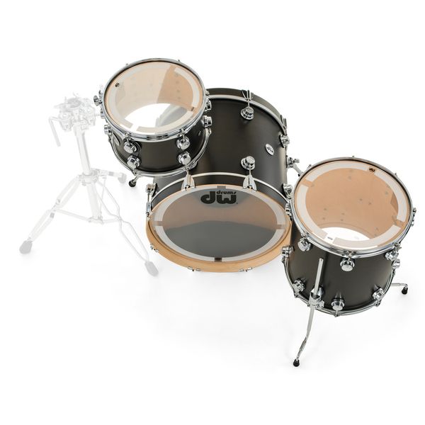 DW 20" Satin Oil Ebony 3pcs Set