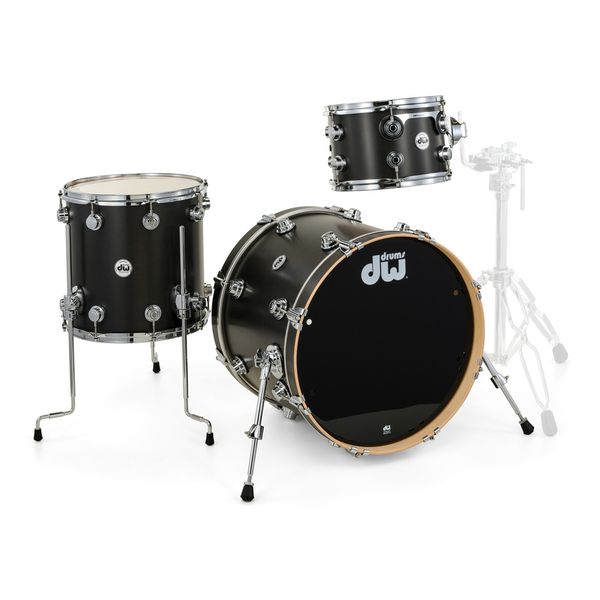 DW 20" Satin Oil Ebony 3pcs Set