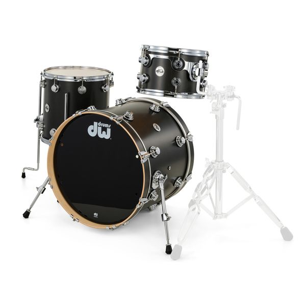 DW 20" Satin Oil Ebony 3pcs Set