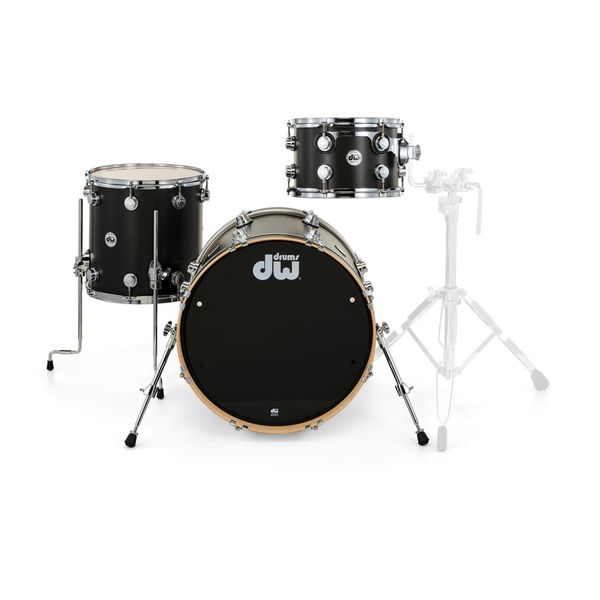 DW 20" Satin Oil Ebony 3pcs Set