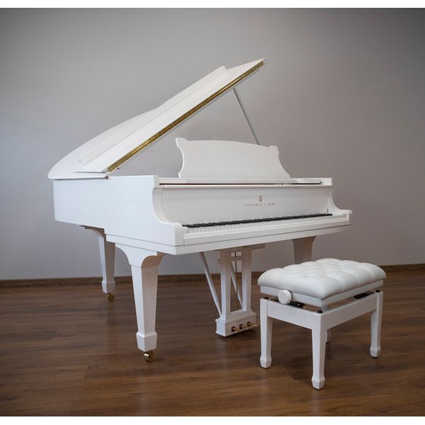 Steinway & Sons M-170 White