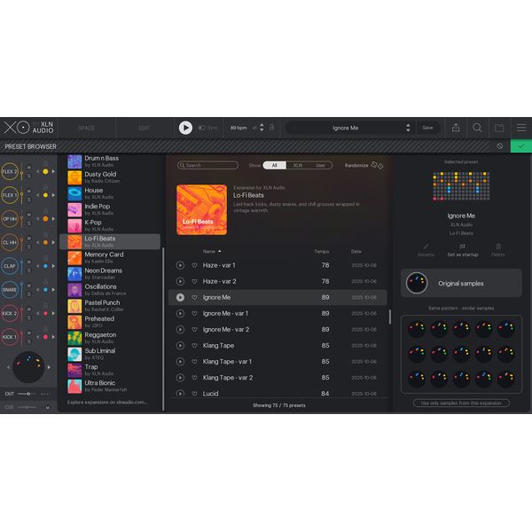 XLN Audio XO Expansion: Lo-Fi Beats