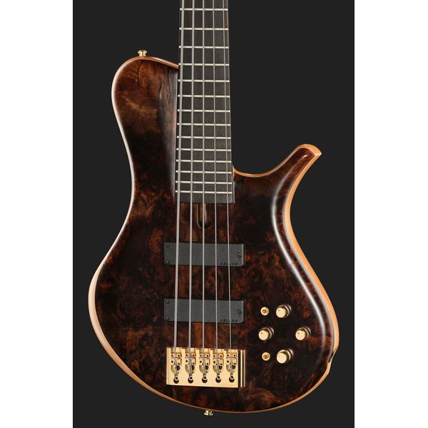 Marleaux Mbass 5 Walnut Burl