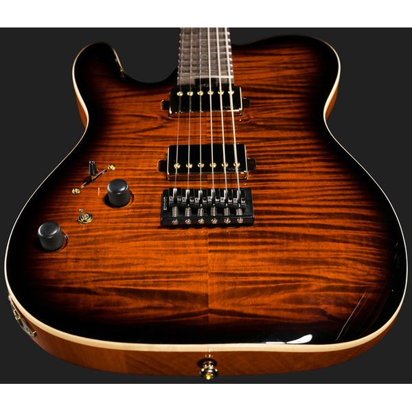 Harley Benton Fusion-T II HH LH RW HT FBB