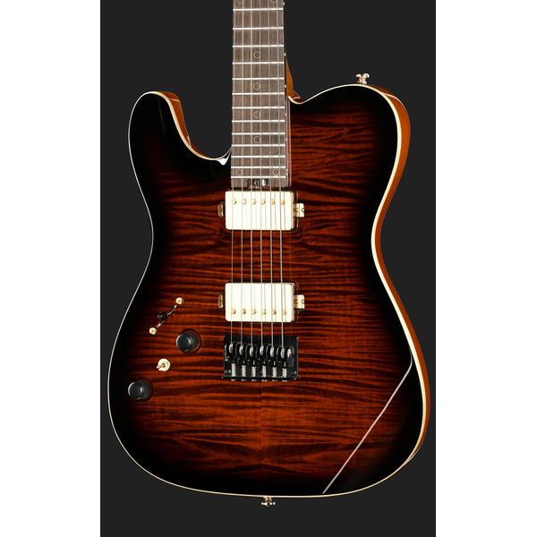 Harley Benton Fusion-T II HH LH RW HT FBB
