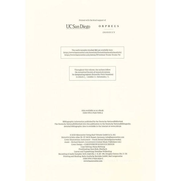 Bärenreiter The Techniques of E-Guitar