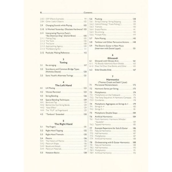 Bärenreiter The Techniques of E-Guitar