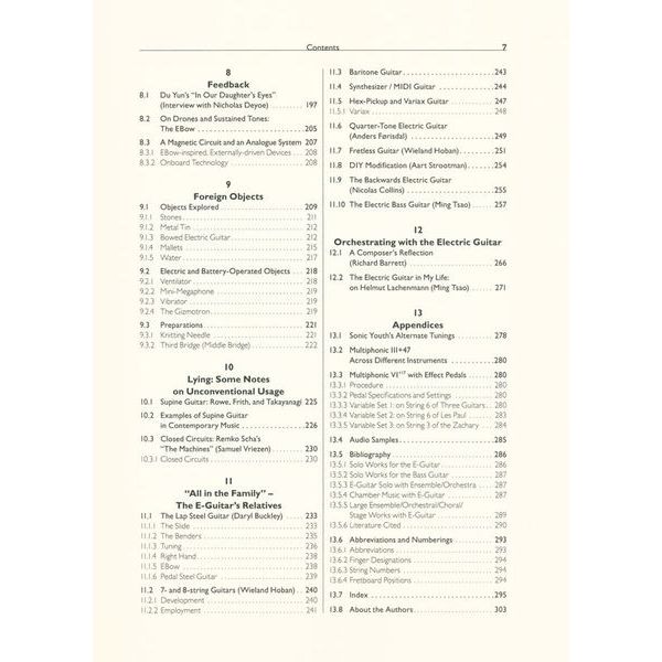 Bärenreiter The Techniques of E-Guitar