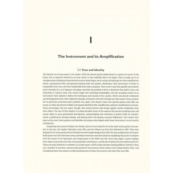 Bärenreiter The Techniques of E-Guitar