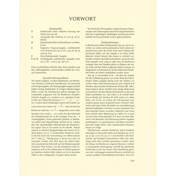 Bärenreiter Beethoven Sämtliche Sonaten I
