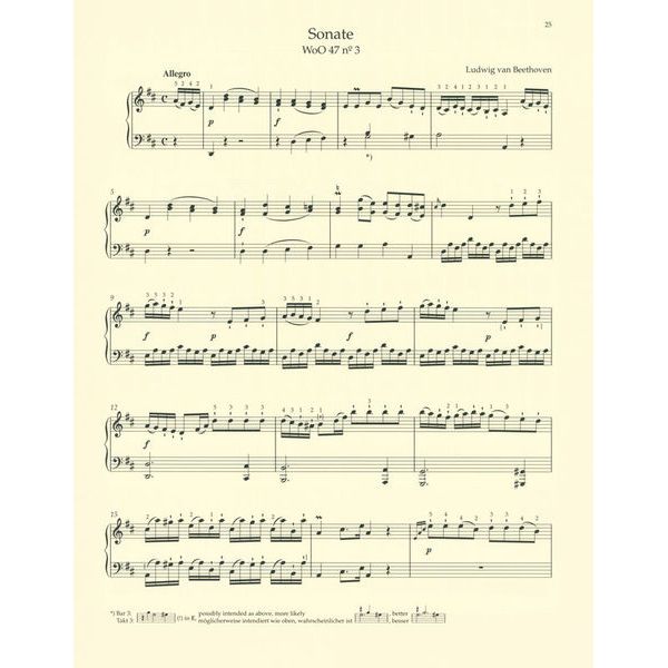 Bärenreiter Beethoven Sämtliche Sonaten I