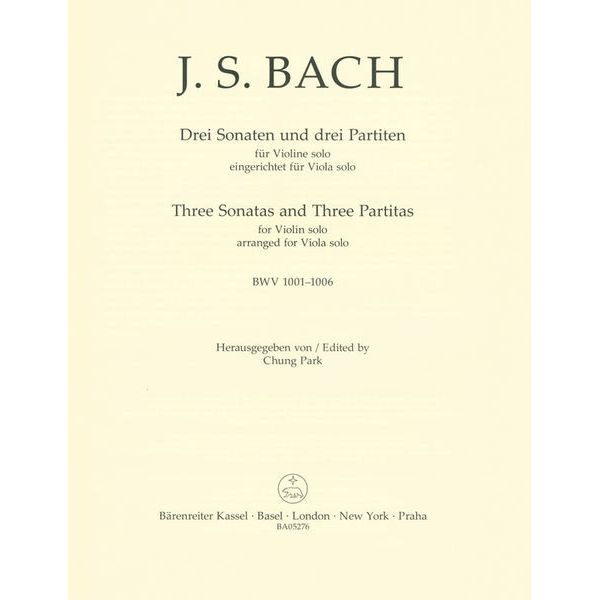 Bärenreiter Bach Drei Sonaten